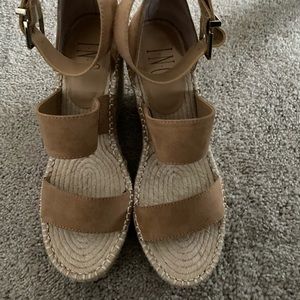 INC suede espadrilles